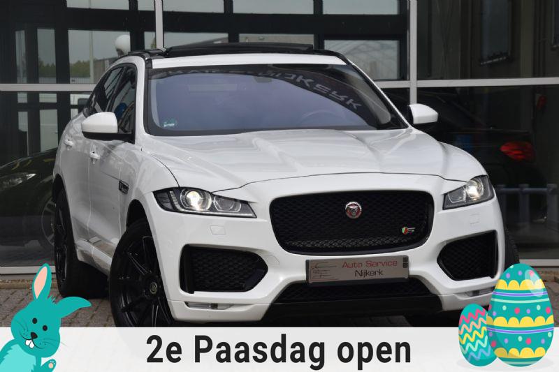 Jaguar F-Pace 3.0 R-Sport AWD 35t Aut. Pano.dak Leder Led Na, Automaat, Gebruikt, Zwart, 2995 cc