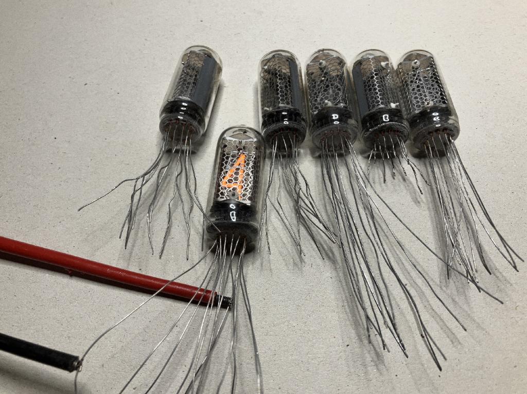 Nixie IN8-2 buisjes, Verzenden, Gebruikt