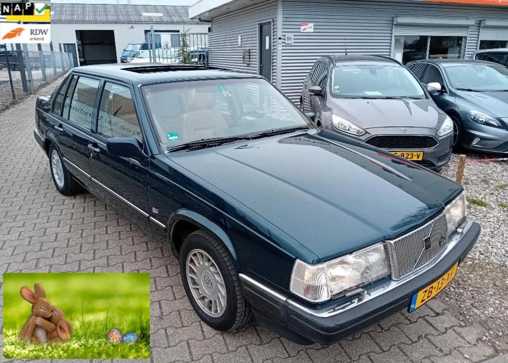 Volvo 960 3.0 AUT U9 BJ1991 LEER, SUNROOF, NIEUWE APK!, Automaat, Achterwielaandrijving, 2922 cc, 1600 kg