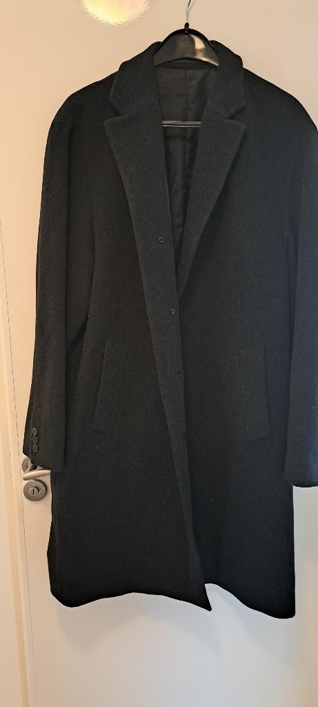 Mooie wollen heren jas 50,00, Ophalen, Maat 52/54 (L), Bijenkorf, Zo goed als nieuw