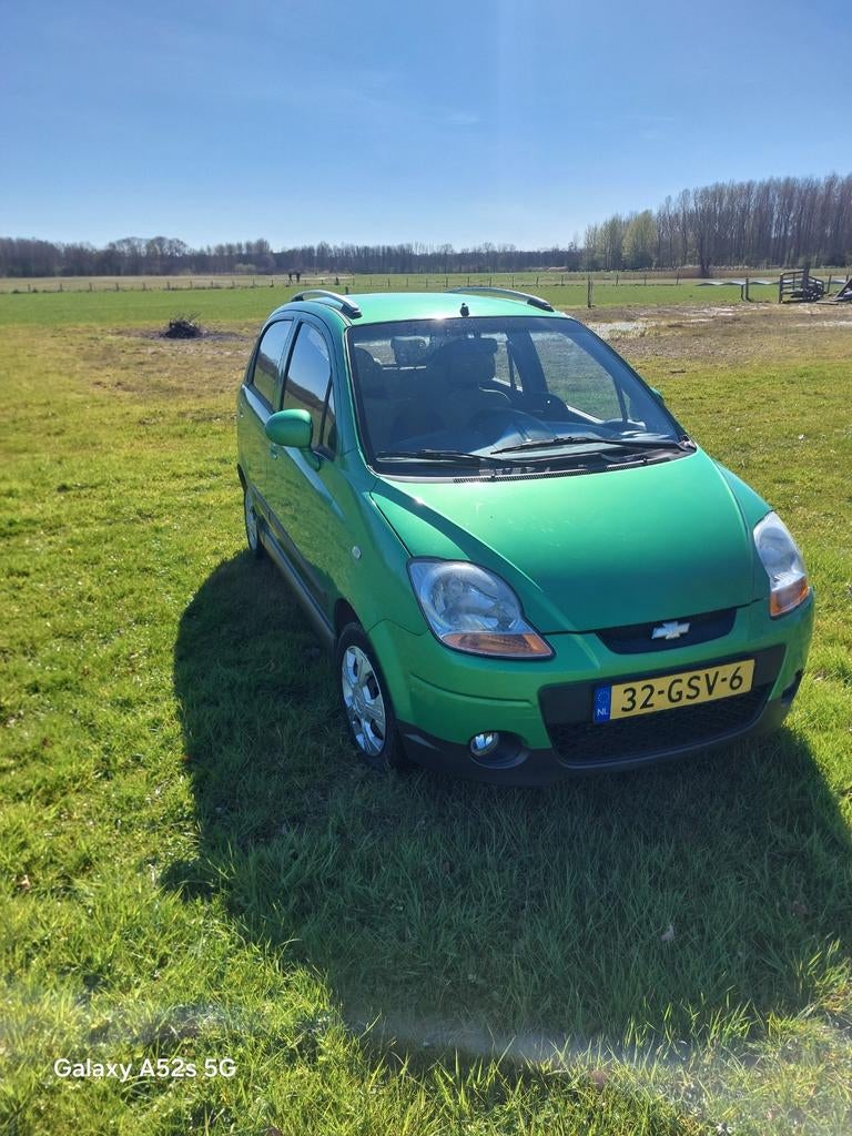 Chevrolet Matiz 0.8 AUT 2008 Groen Nieuwe APK!, Auto's, Chevrolet, Origineel Nederlands, Bedrijf, 51 pk, 3 cilinders