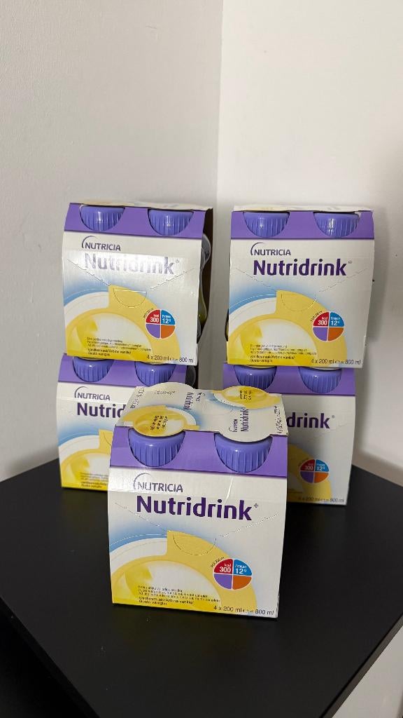 Nutricia Nutridrink | Vanille 5x, Ophalen of Verzenden