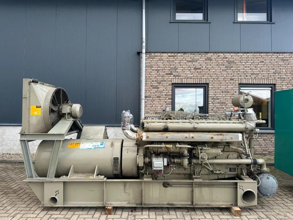 MWM RHS 618 V16 Piller 450 kVA noodstroom generatorset Ex Em, Ophalen of Verzenden