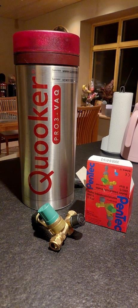 Quooker Pro3-VAQ boiler met inlaatcombinatie, Nieuw, Minder dan 20 liter, Onbekend, Boiler