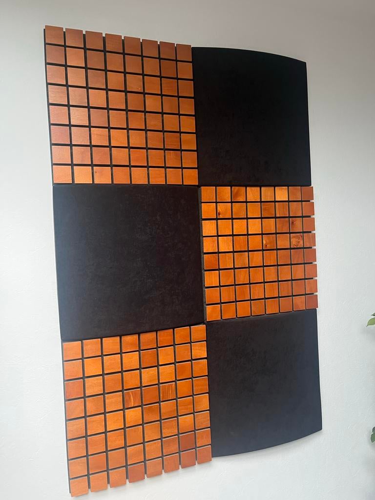 Akoestische panelen van Vicoustics (53 stuks 60x60), Ophalen, Gebruikt
