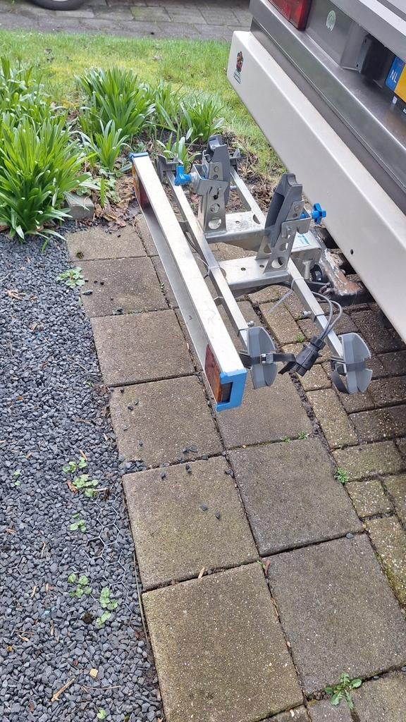 Fietsendrager voor trekhaak, 7-polige stekker, Ophalen