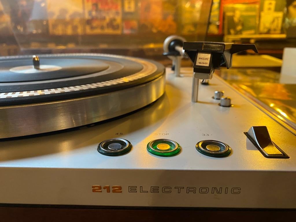 Philips 212 Platenspeler, Philips, -, -, Ophalen of Verzenden