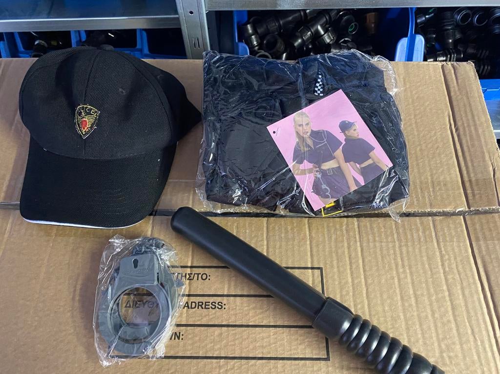 Politie carnavalskostuum dames, Maat 38/40 (M), Carnaval, Nieuw, Ophalen of Verzenden