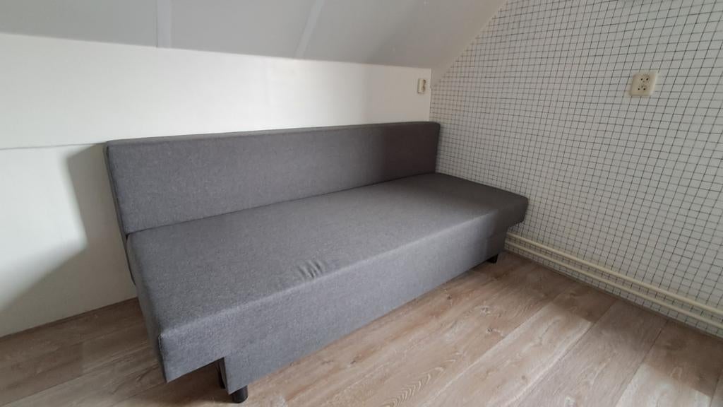 Nog bijna nieuwe bank/slaapbank, Huis en Inrichting, Ophalen, Zo goed als nieuw, Tweepersoons