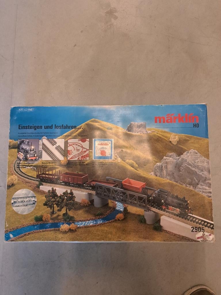 Marklin set in o.v p model 2905, Wisselstroom, Duitsland, Marklin, Ophalen of Verzenden