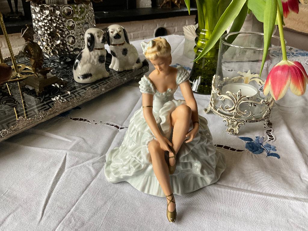 Porselein zittende Ballerina Schaubach / Wallendorf, Ophalen of Verzenden