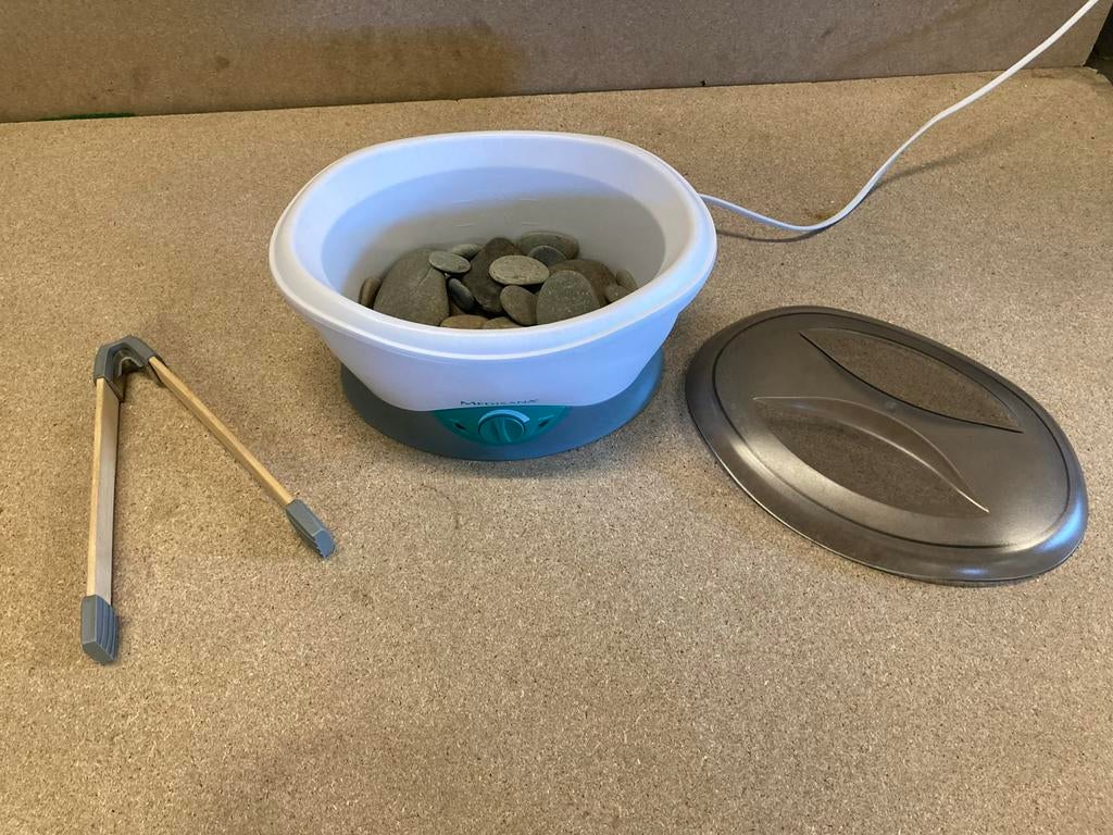 Goed werkende medisana hot stone massage apparaat, Ophalen, Gebruikt, Hotstone