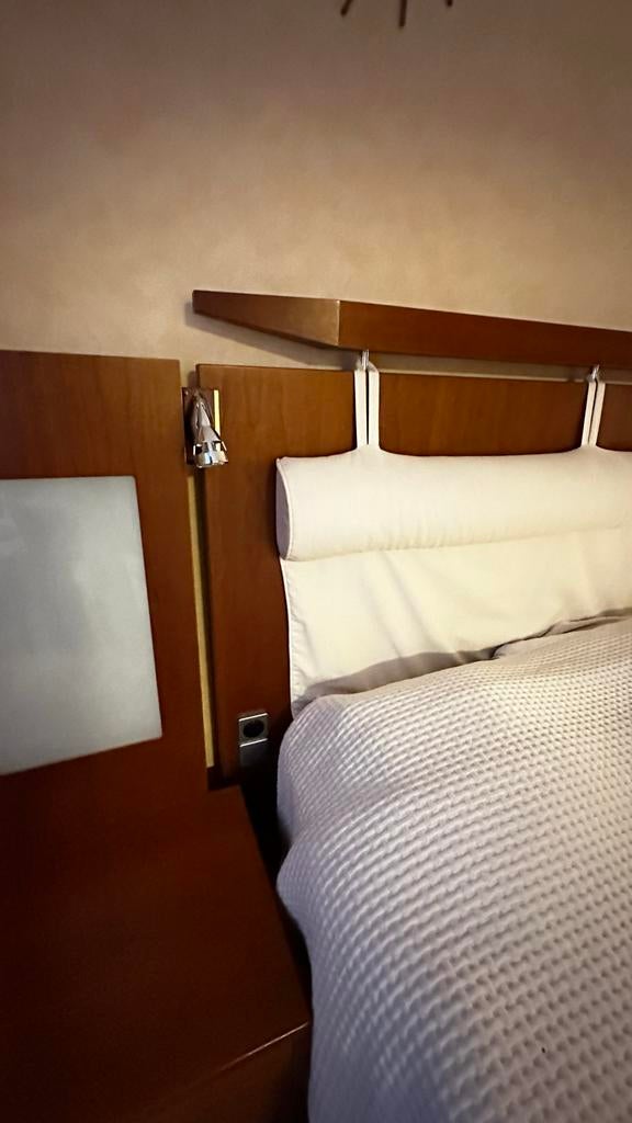 Jan de Bouvrie Bed 180x200 met Elektrische Lattenbodems, Huis en Inrichting, Slaapkamer | Bedden, Tweepersoons, Ophalen of Verzenden