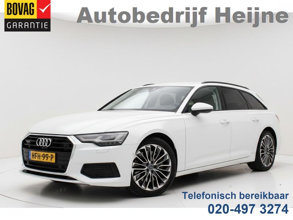 Audi A6 Avant 50 TFSI e 300PK QUATTRO BUSINESS EDITION CAMER, 12 maanden, Gebruikt, 4 cilinders, Wit