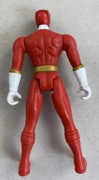 Power Rangers Wild Force Red Lion Bandai 2002 10,5 cm Vtg, Coolsingel 104, 3011 AG Rotterdam, Netherlands, Verzenden, Zo goed als nieuw