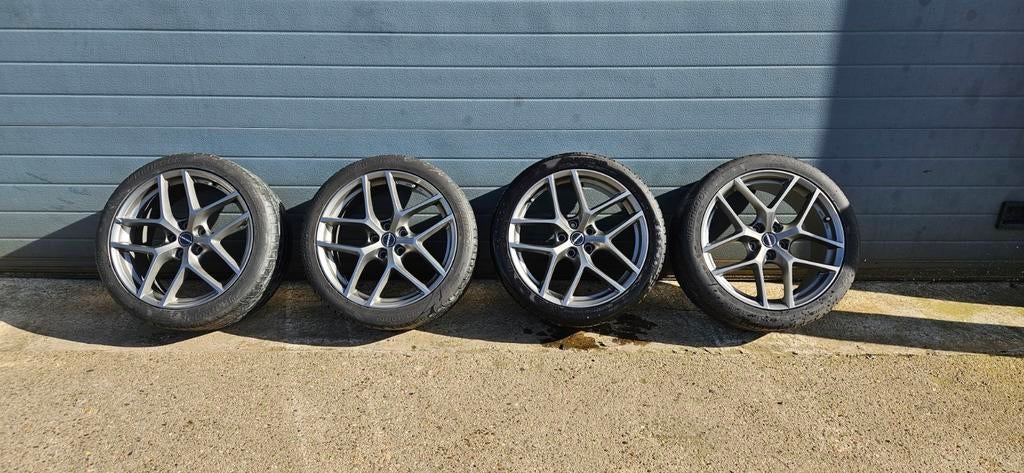 Borbet 19 inch velgen 5x114.3, Gebruikt, Velg(en), Zomerbanden, Ophalen