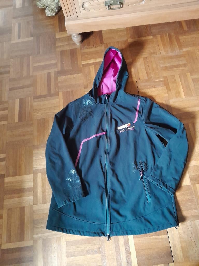 Softshelljas / Softshelljack ULLA POPKEN  ( dames 42/44 ), Ophalen of Verzenden, Zo goed als nieuw, Kleding