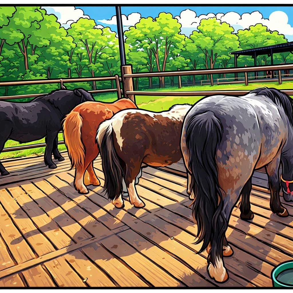 Lieve betrouwbare verzorger gezocht voor 4 pony's.