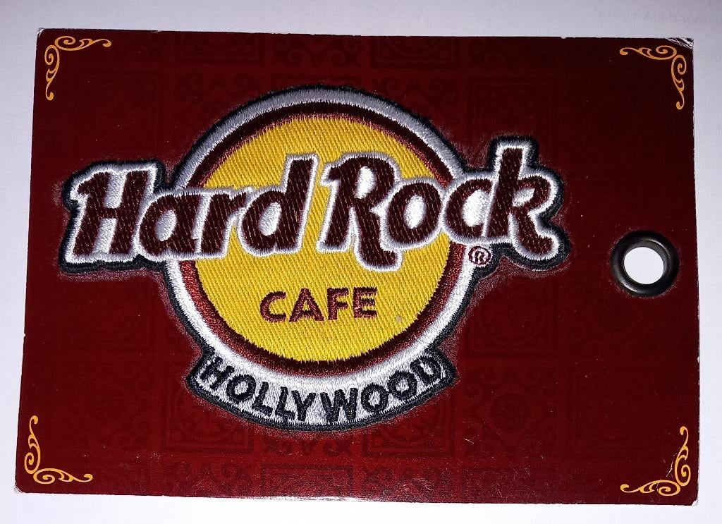 Hard Rock café Hollywood Patch, Verzamelen, Ophalen of Verzenden, Nieuw, Overige typen