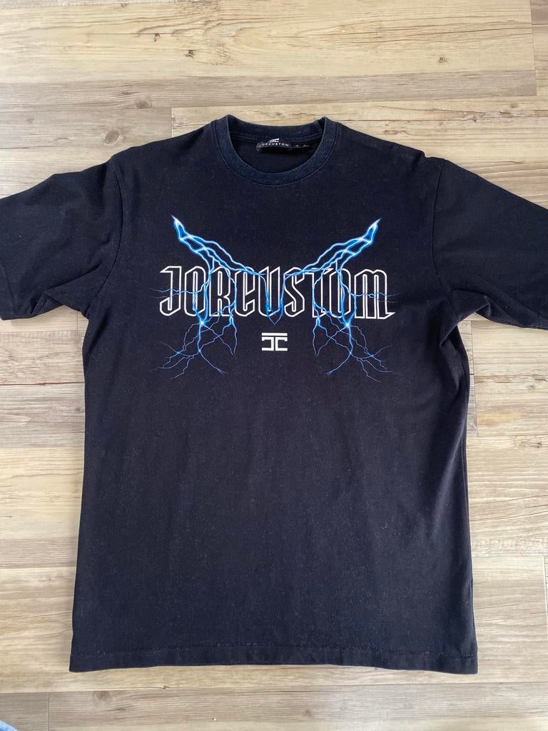 Jorcustom shirt zwart S, Ophalen of Verzenden, Zo goed als nieuw, Maat 48/50 (M), Zwart