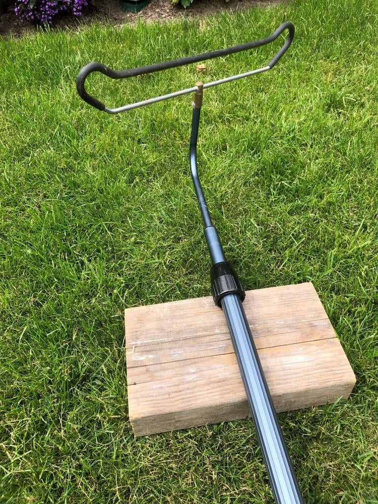 Feeder steun telescoop tot 2.40  m, Ophalen