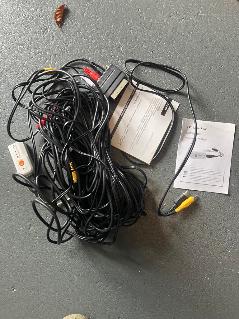 Zolid Hi-Speed DVD Maker met kabels, Ophalen of Verzenden, Gebruikt, 2 tot 5 meter, Overige kabels