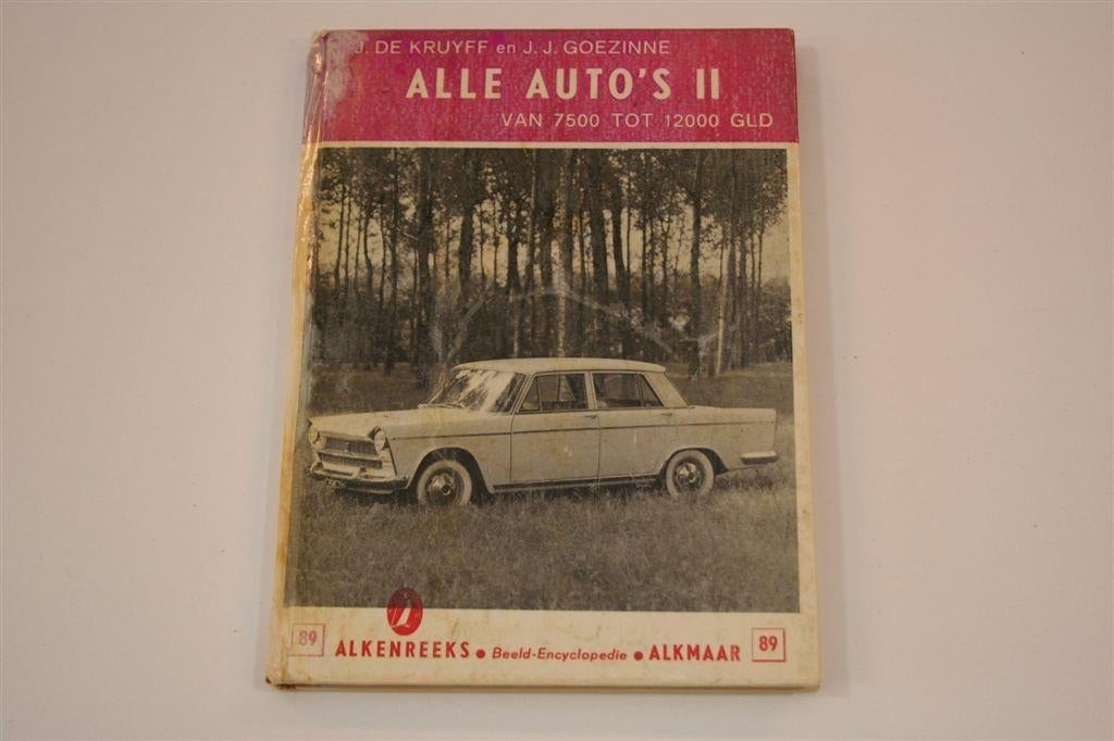 Alle Auto's II [1964] — Alkenreeks — F7500-F12000, Boeken, Ophalen of Verzenden, Gelezen, Algemeen