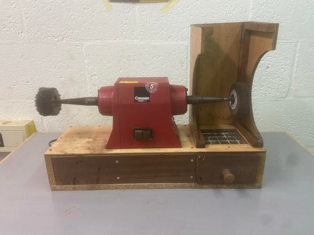 Creusen slijpmachine, Doe-het-zelf en Verbouw, Gereedschap | Slijpmachines, Ophalen, Gebruikt, Werkbankslijpmachine