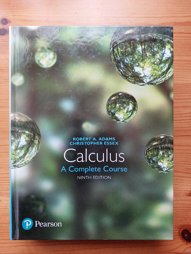 Calculus: A complete course - Adams & Essex, Robert A. Adams & Christopher Essex, Ophalen of Verzenden, Beta, WO