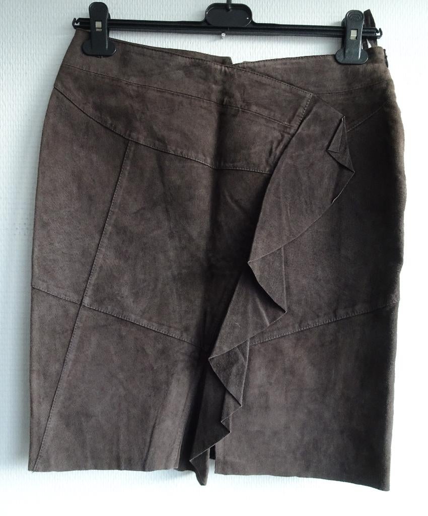 SUEDE ROK VAN STEPS MAAT 38, Kleding | Dames, Rokken, Maat 38/40 (M), Bruin, Ophalen of Verzenden, Zo goed als nieuw