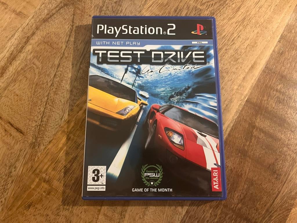 Test Drive Unlimited - PlayStation 2 (PS2), Spelcomputers en Games, Online, Gebruikt, Racen en Vliegen, T