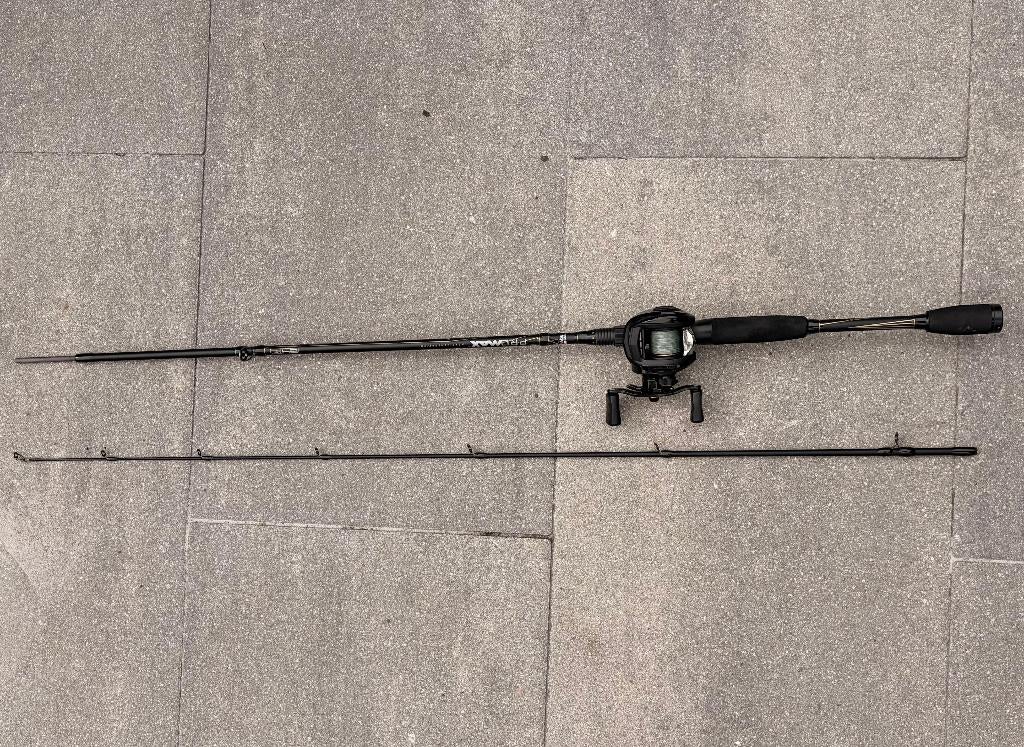 reel hengel abu garcia pro max next generation, Ophalen, Zo goed als nieuw, Werphengel