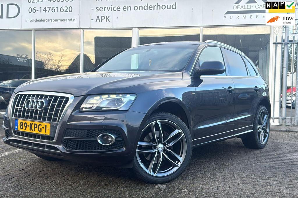 Audi Q5 2.0 TFSI quattro S-Line, Auto's, Automaat, Gebruikt, Zwart, 4 cilinders