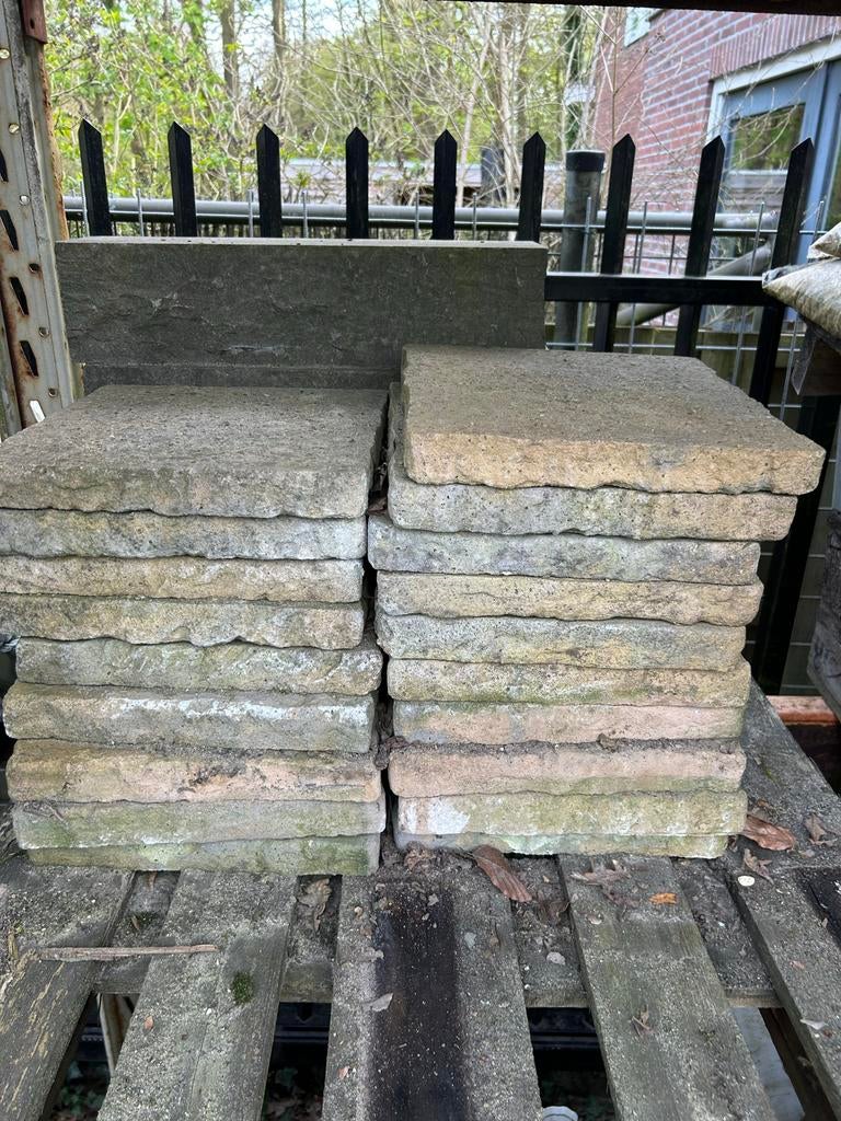 Tegels 30x30 en 60x60, Ophalen, Gebruikt, Minder dan 5 m², Beton