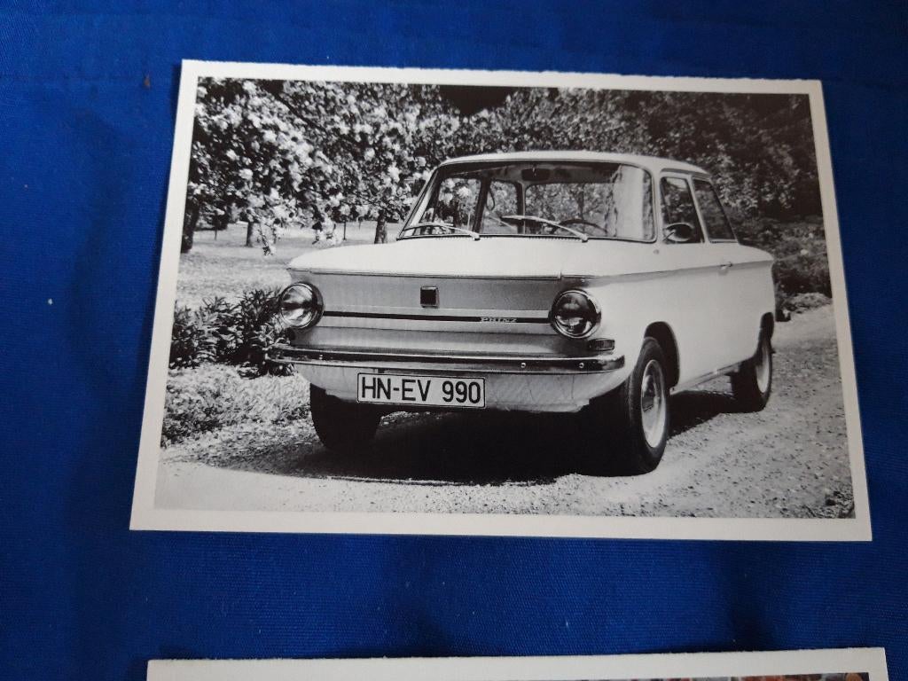 NSU Prinz 4 1969 - kaart Dwergauto – Kleinwagen, Verzamelen, Ophalen of Verzenden, 1960 tot 1980, Ongelopen, Voertuig