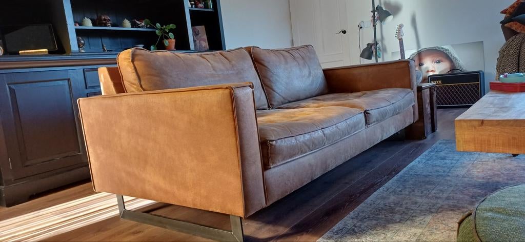 3-zitsbank Tarifa Cognac leer, Ophalen