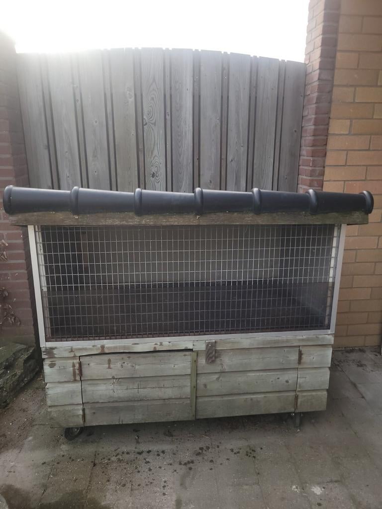 Konijnen /dieren hok, Dieren en Toebehoren, Ophalen, 90 cm of meer, Hok, 110 cm of meer