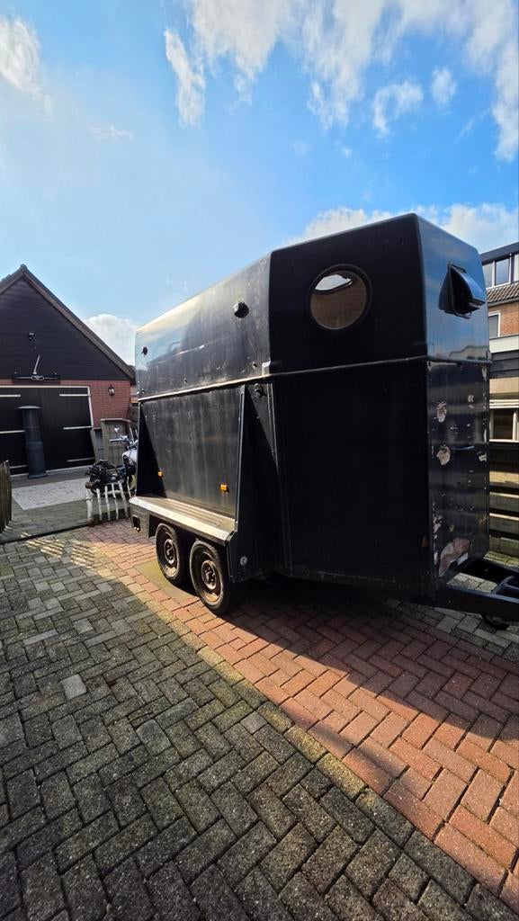 Westfalia 2 paarden trailer., Ophalen, Gebruikt