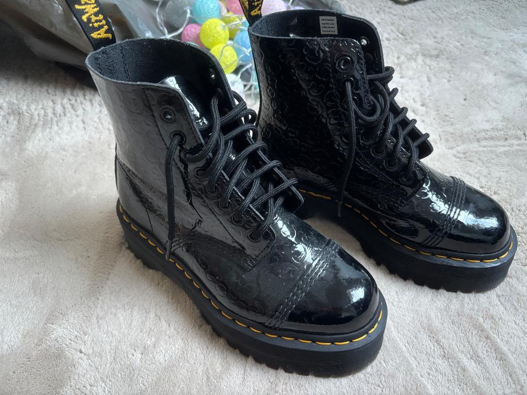Dr Martens hoge laarzen, Ophalen, Hoge laarzen, Zwart, Dr. Martens