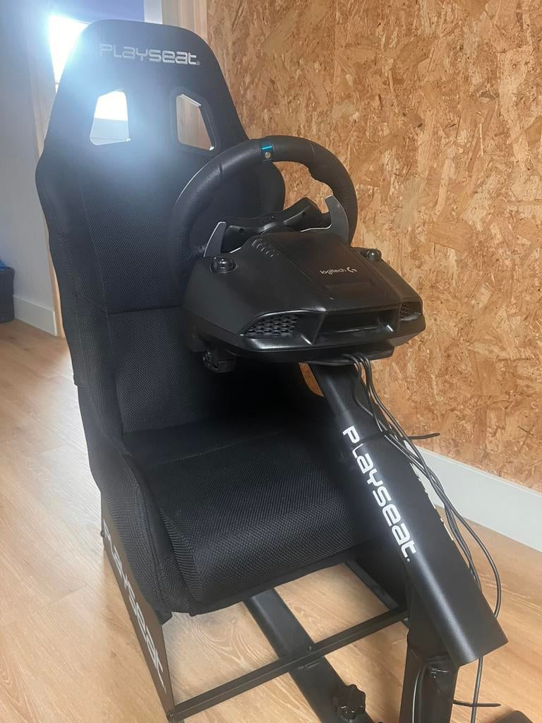Logitech G29 + Playseat| Premium raceset |Zo goed als nieuw, Ophalen, Zo goed als nieuw, Playseat of Racestoel
