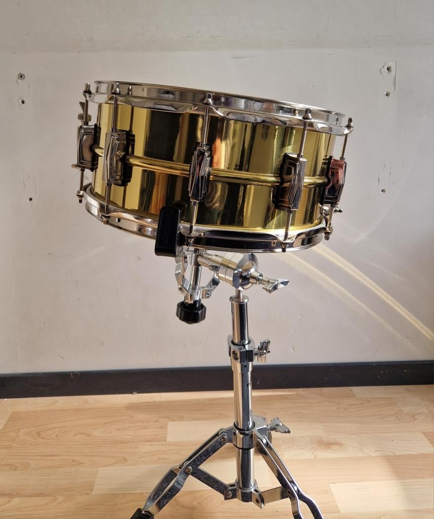 Ludwig Super Brass snaredrum LB403 *NIEUW*, Ophalen of Verzenden, Nieuw, Ludwig