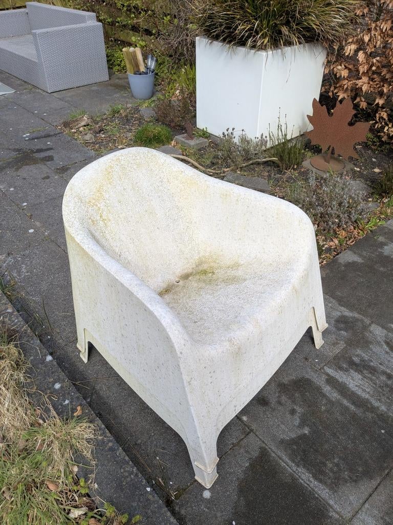 IKEA SKARPÖ Tuinstoelen 2 stuks, Ophalen, Gebruikt, Kunststof, Stapelbaar