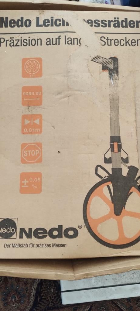 Nedo meetwiel, Ophalen of Verzenden, Nieuw, Afstand