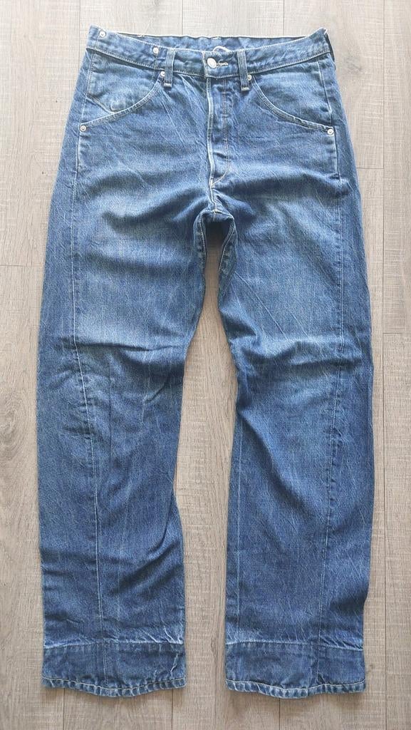 Vintage Levis Engineered Twisted baggy loose jeans 30, Blauw, Overige jeansmaten, Ophalen of Verzenden, Gedragen