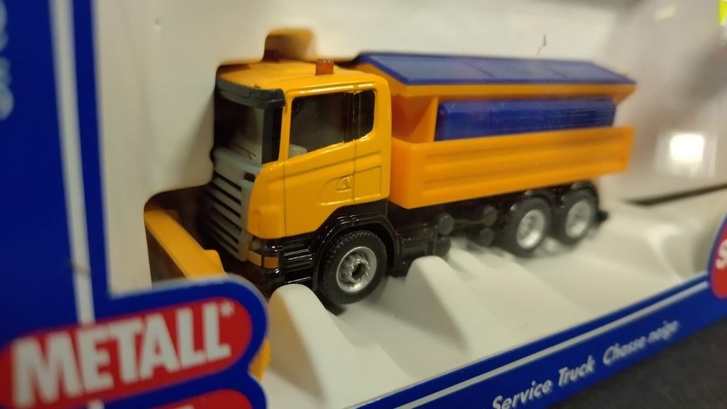 Scania winterdienst 1:87 Siku 1898 Pol, Hobby en Vrije tijd, SIKU, Ophalen of Verzenden, Bus of Vrachtwagen, Schlittenbacherstrasse 60 Lüdenscheid