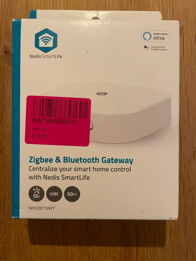 Nedis Zigbee & Bluetooth Gateway, Computers en Software, Ophalen, Nieuw