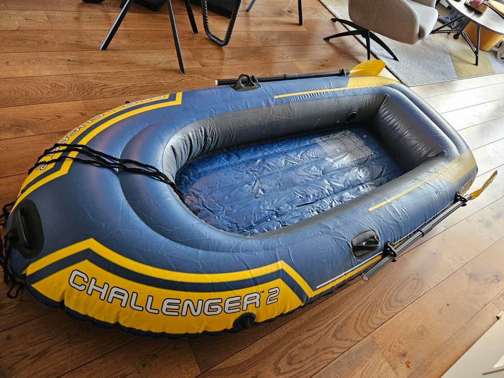 Intex Challenger 2 Boot Set met peddels, Ophalen of Verzenden