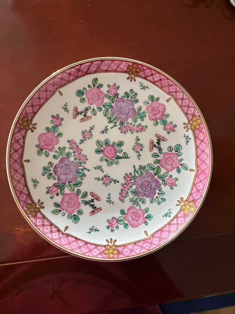 Decoratief Bord - Gold Imari Handgeschilderd, Ophalen