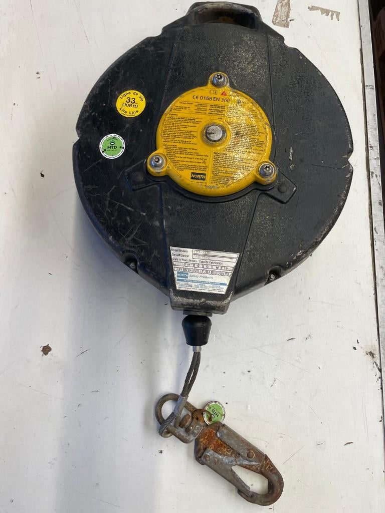 Valbeveiliging merk: North model: FP3 / 333G 33 meter, Ophalen of Verzenden, Gebruikt, Klimsport-accessoire