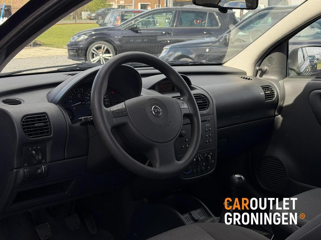Opel Corsa 1.2-16V Essentia | AIRCO | NAP | GOED ONDERHOUDEN, Voorwielaandrijving, Gebruikt, Zwart, Origineel Nederlands